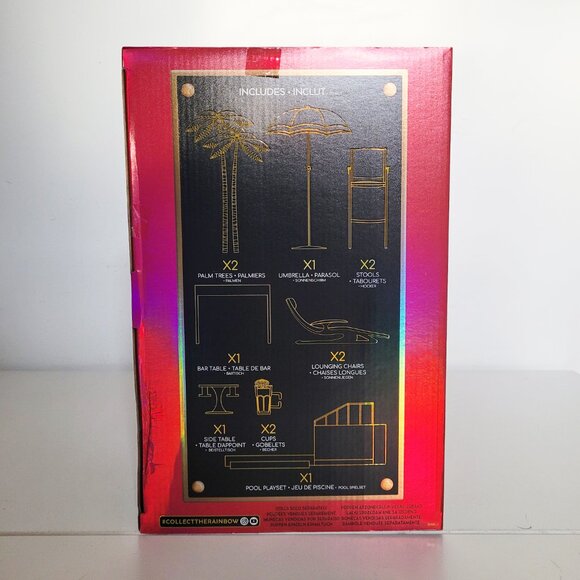 Rainbow High - Color Change Pool & Beach Club - Brand New - Picture 4 of 7